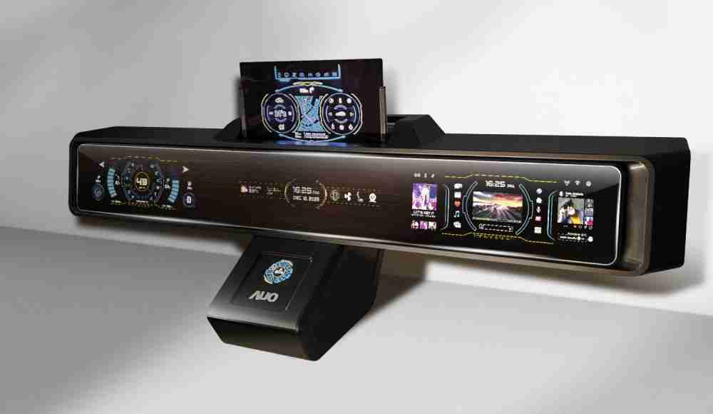 财神娱乐Micro LED沉浸式车舱显示方案结合 可卷式、、、、可伸缩的Micro LED应用并可呈现不同的质感纹路，，，展现人性化设计